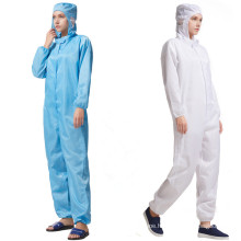 LN-1560105 ESD Jumpsuits Protective Uniform Coverall For Cleanroom
